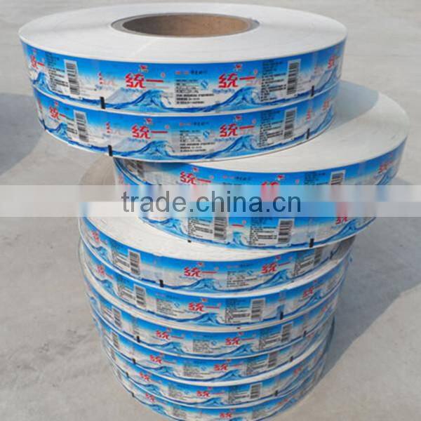 pvc plastic sleeve heat shrink label for wrapping bottles