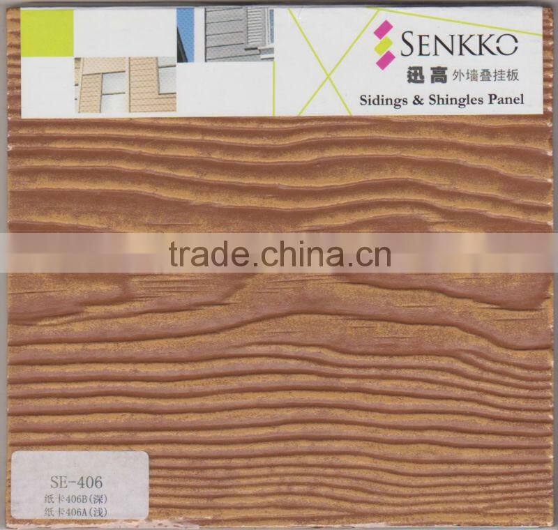 Fiber Cement Siding / External Wall Board / Wall Panel (SE-406)