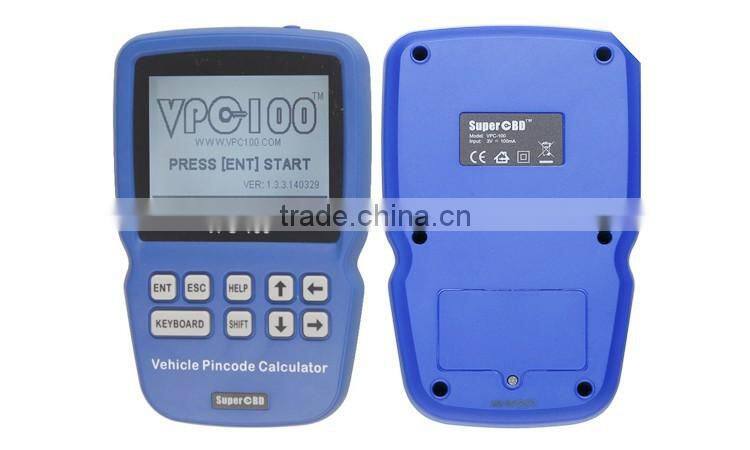 2015 New design VPC-100 pin code calculator the world's first Hand-held vehicle pincode calculator support most of cars