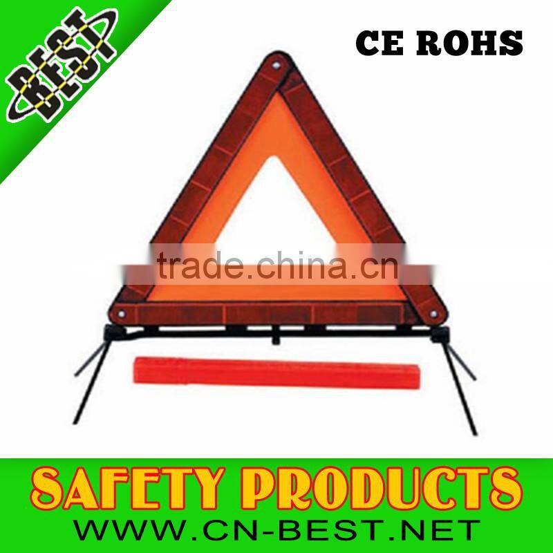 E-mark safety warning triangle