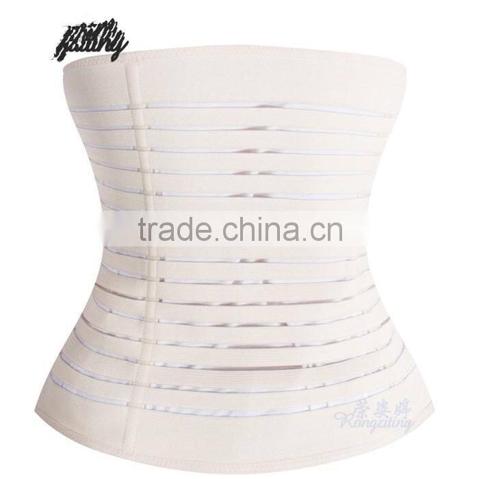 high waist women latex steel boned latex waist trainer free underwear