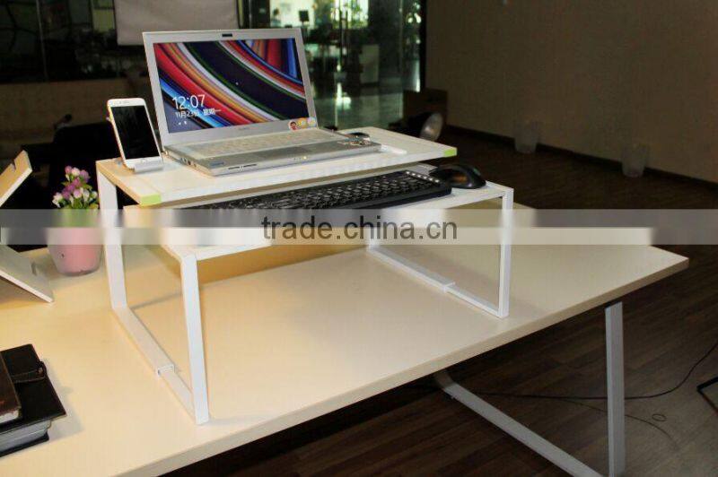 DIY practical detachable desktop computer stand