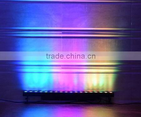 hot sale 18pcs 10w led wall wash bar light