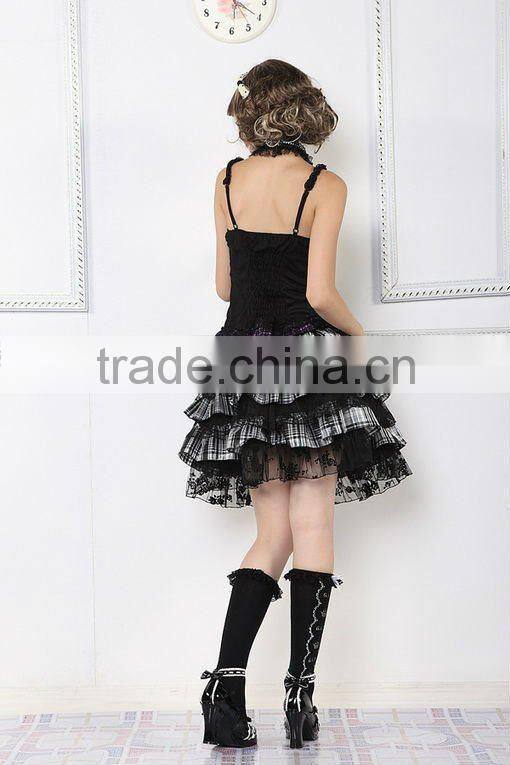 PUNK GOTHIC DOLLY 61196 VEST SHIRT sexy corset 61196