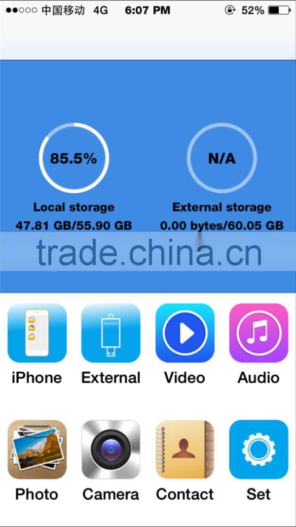 Factory Price High Quality Real Capacity OTG iFlash Drive 3 in 1OTG Pen Drive 8G,16G,32G For iPhone