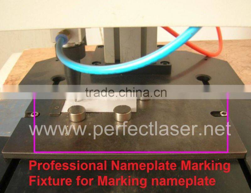China Portable Automatic nameplate / sign / serial number / vin number / plate / stainless / dot peen marking machine for sale