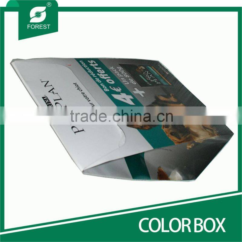 BAG SHAPE CUSTOM MADE COLOR BOX FOOD PACKAGING BOX FOR DOGS