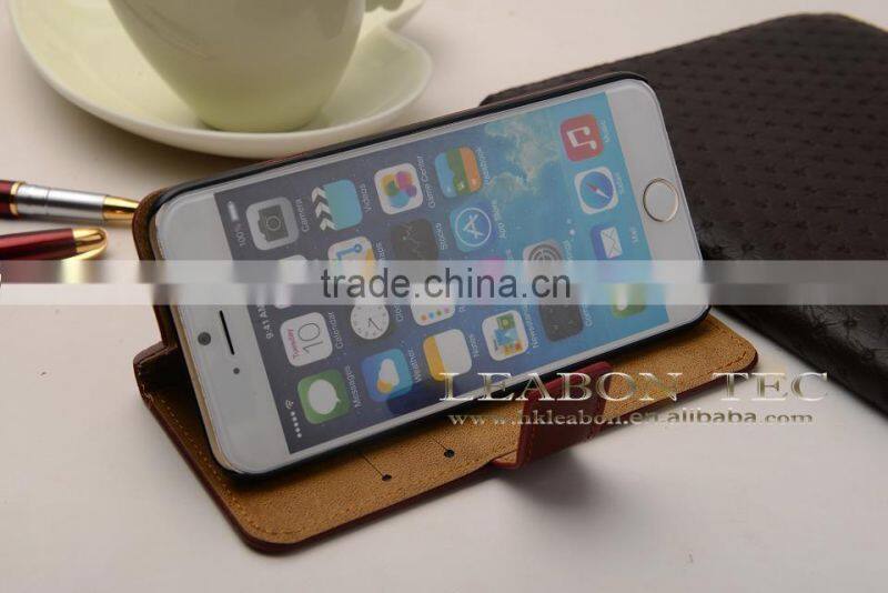 mobile phone case for iphone 6 PU leather