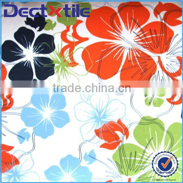 cute and kawaii printed polyester pongee fabric with printing on hot sale