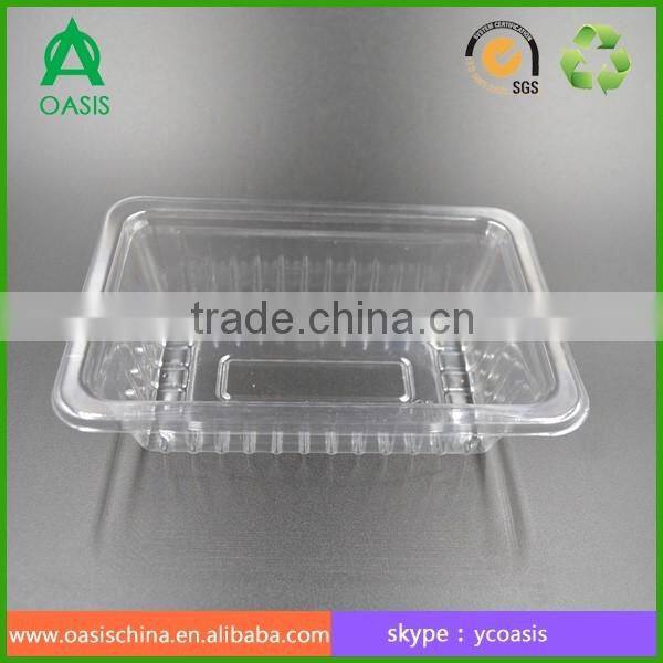Disposable PET Plastic Food Tray