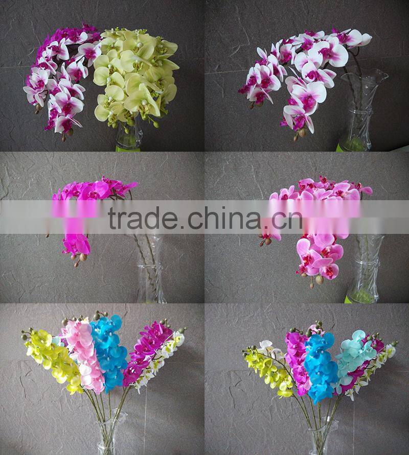 real touch flowers wholesale latex orchid