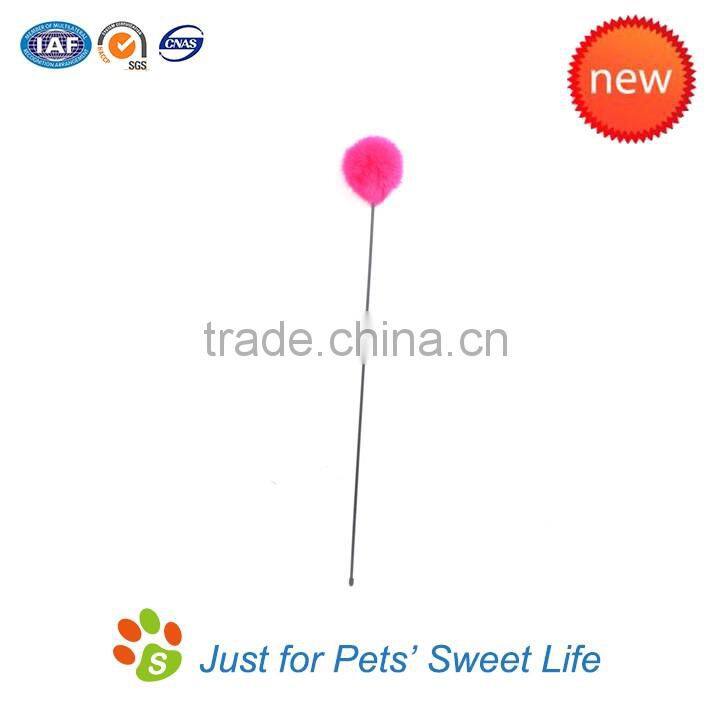 Feather Cat Toy Rabbit Fur Cat Toy Cat Teaser Toys