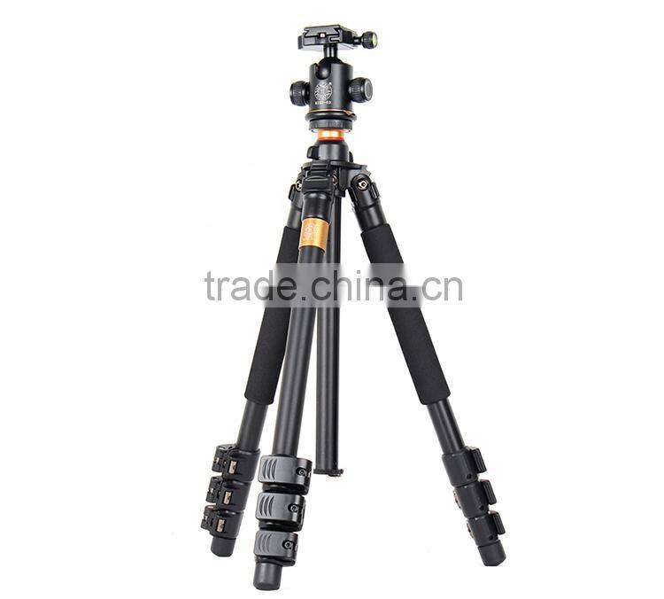 Q471 flip leg lock digital camera tripod, flexible video tripod with panoramic ball head, free shipping