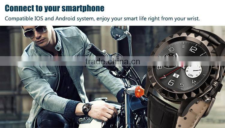 Multi-functional intelligent watches,android touch screen WIFI GPS 3G bluetooth cemara