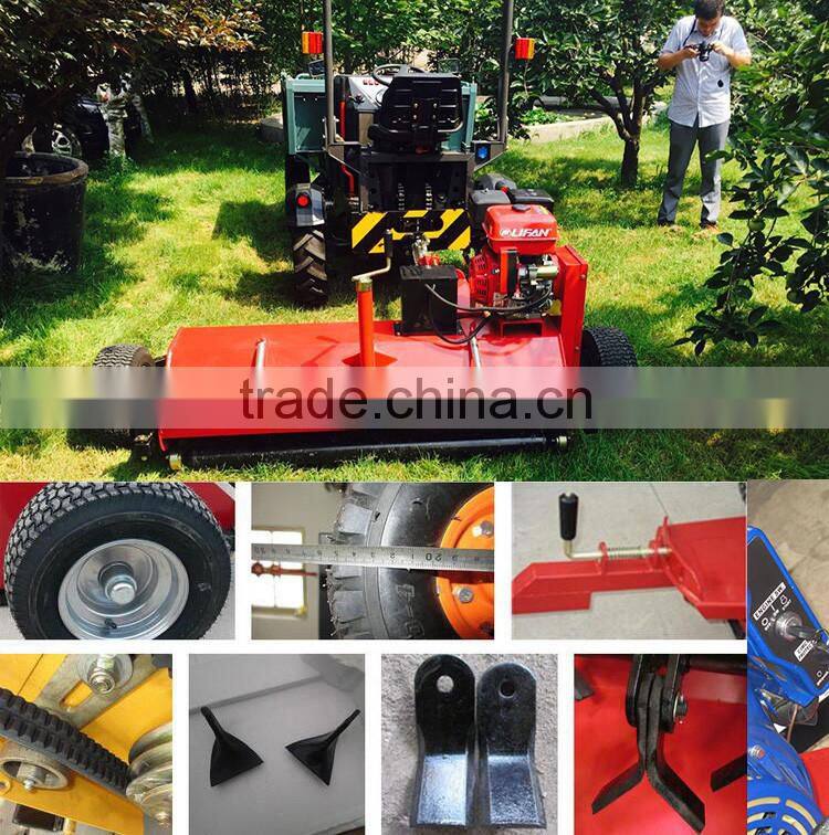 Best quality CE approved ATV towable grass lawn mower for sale