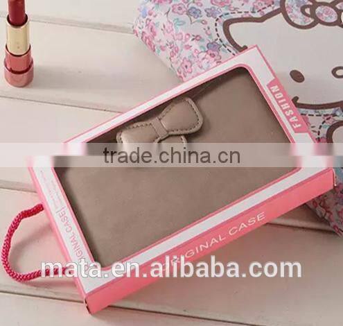 Top Grade Lovely Leather Case With Wallet Style Leather Case For Sony z5