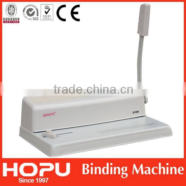 office movable high quality binding machine spiral electronic binding machine manual spiral