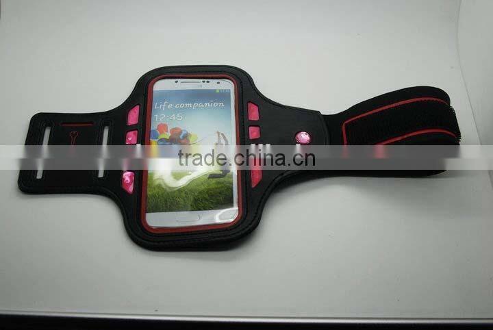 2015 New arrival Led sport armband for Samsung, for mobile phone sports armband, OEM sports armband