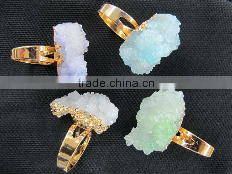 Super quality unique 925 silver zircon rings 2015 fashion