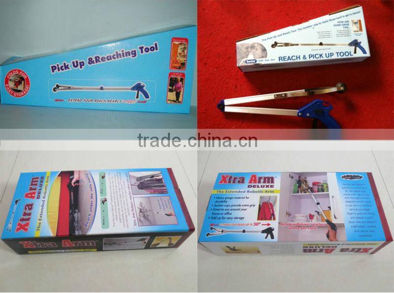 Cleaning litter reacher or trash picker