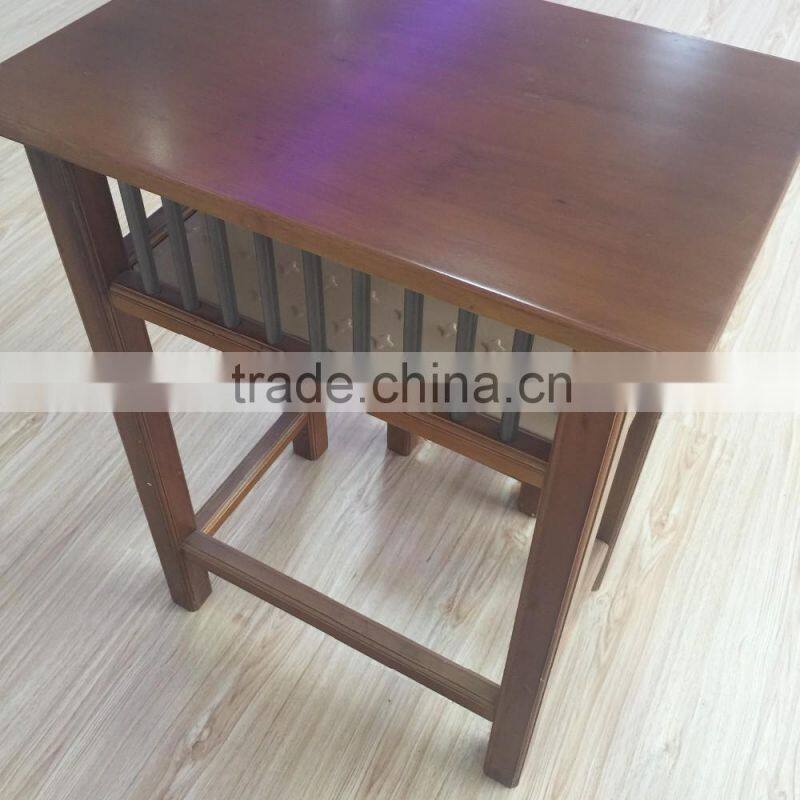 school furniture wood combo school desk and chair HXZY026 wood desk