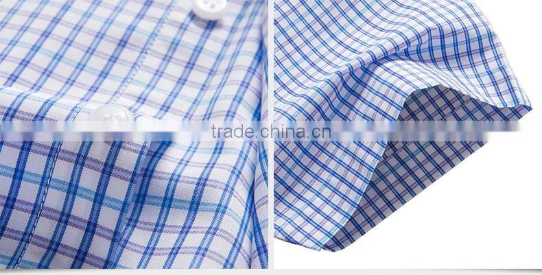 Factory price bamboo clothing western style mens casual shirts pattern