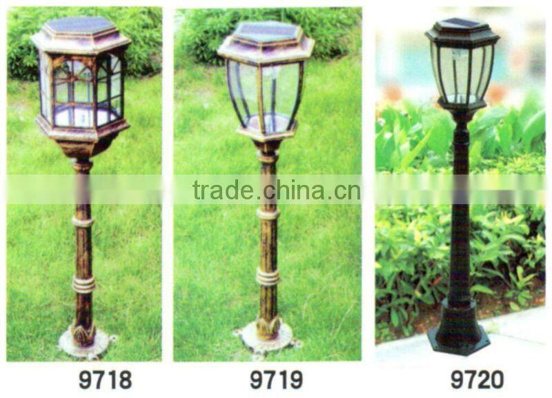 hydro function outdoor garden solar ornaments lights led solar lawn solar die-cast aluminum lawn light