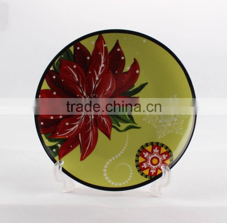 Factory wholesale antique chinese christmas item porcelain plate