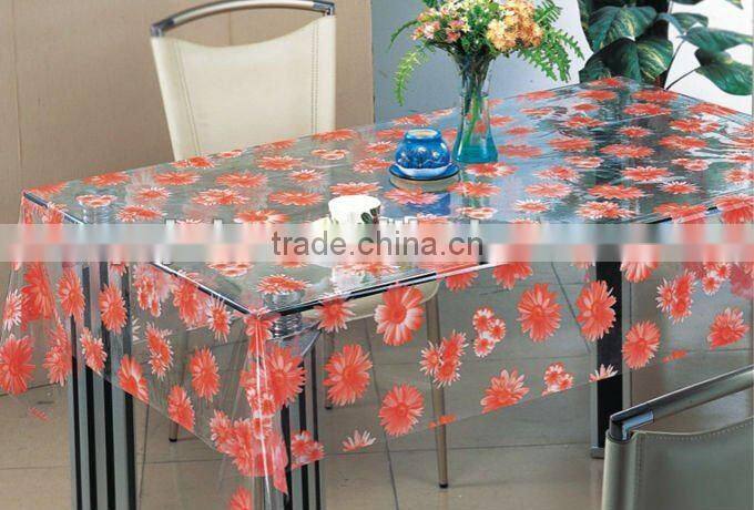 New style and printing sheer table cloths