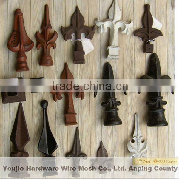 welded wrought iron cast spears ( factory &ISO9001)