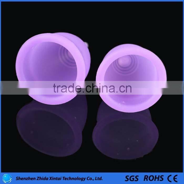 Reusable Soft Gental Silicone Menstrual Cups for Lady Menstruation Period