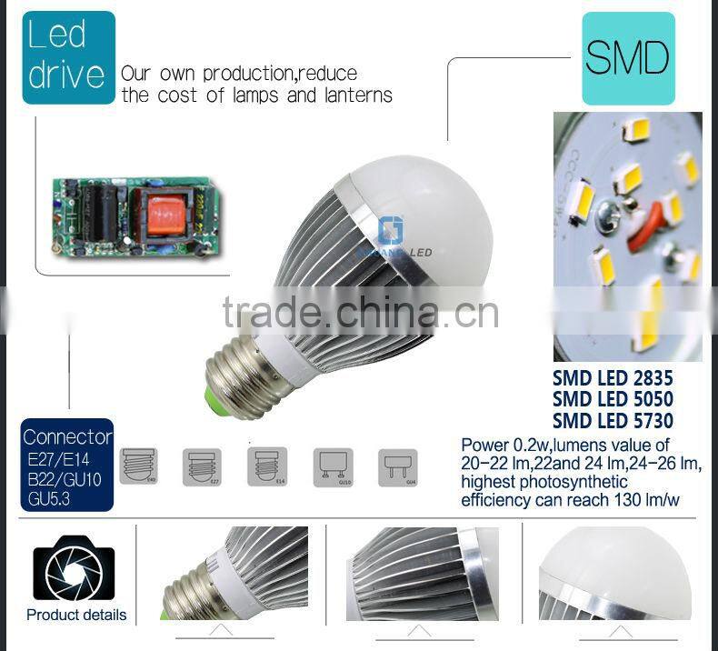 led bulb 7w 9w ce and rohs