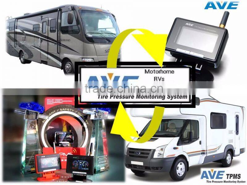 AVE TPMS (Color LCD dispaly) AVE-T1004P Tire Pressure Monitoring System/Pressure Gauge/Air Pressure