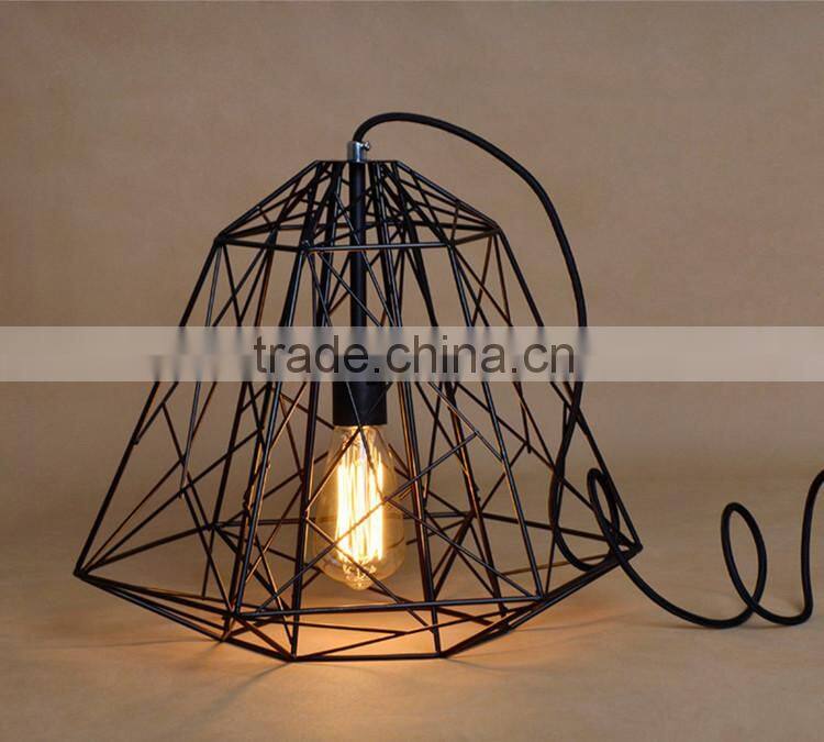 Dimond Design Iron Vintage Pendant Light 240V E27 Base Industrial Pendant Light