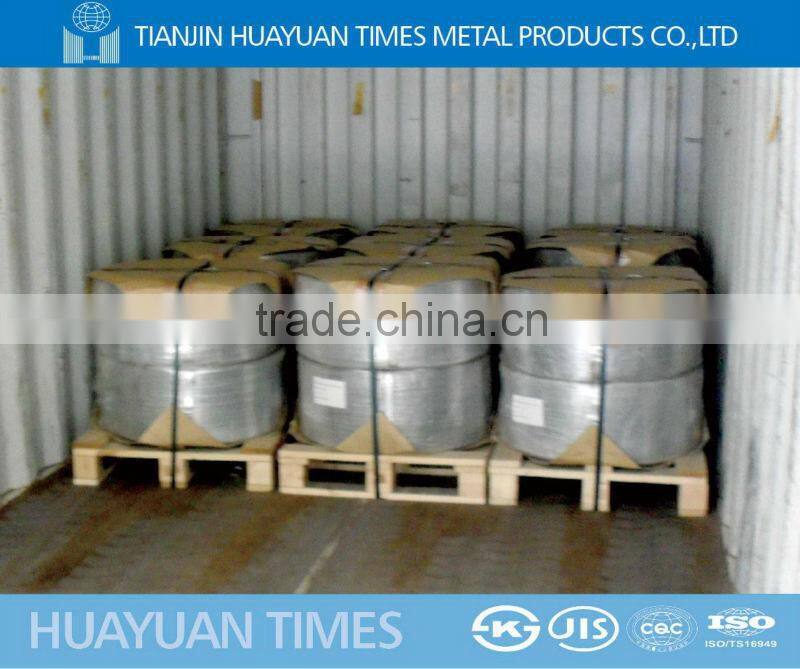 Factory! EN 10264 galvanized roping wire/ galvanized redrawn wire for wire rope