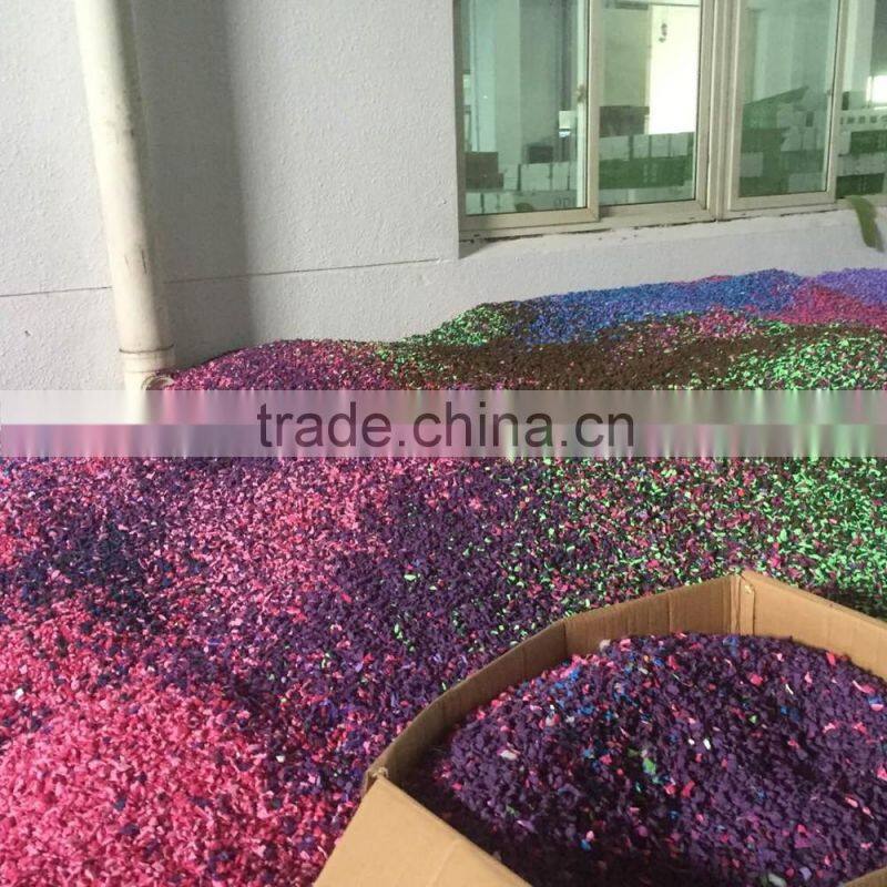 TPE foam pieces, stuffing, colorful