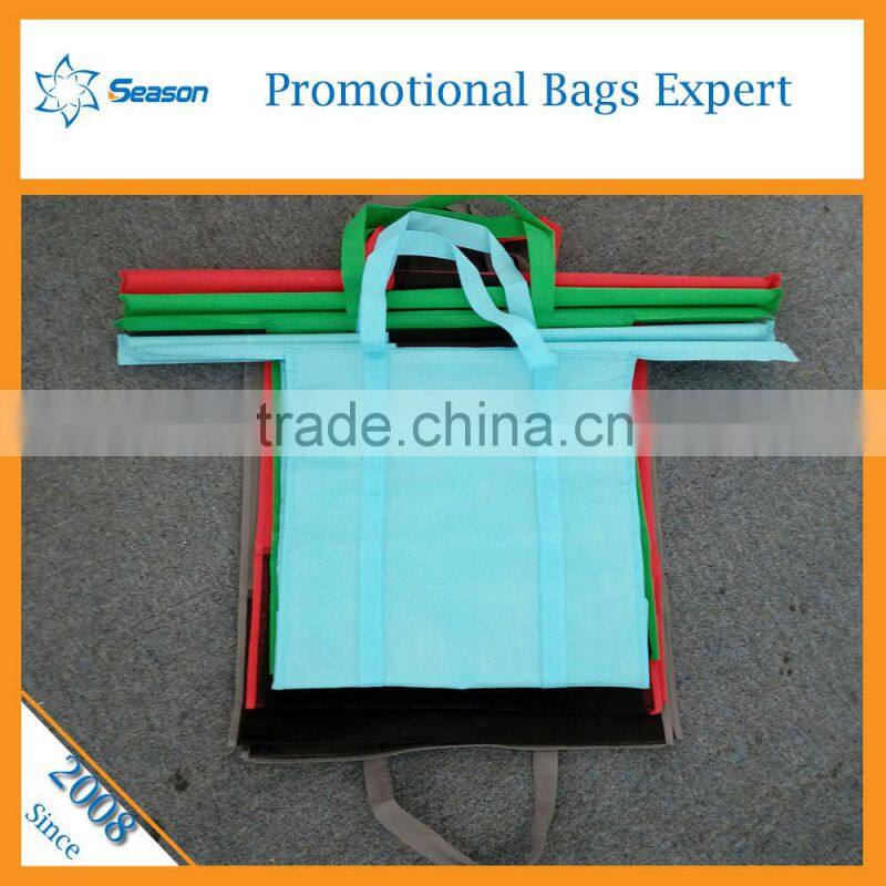 Hot design! Custom logo print supermarket grocery cart non woven bag