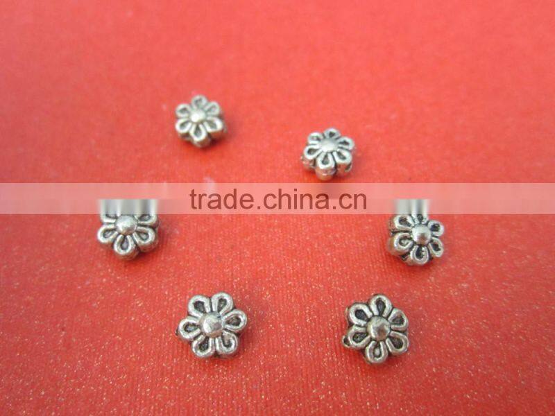 Flower Shape Small Metal Beads For Jewelry Making