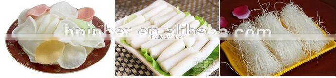 industrial used machine to make shrimp crakers Vermicelli korea new year rice cake