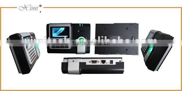 X628-TC fingerprint scanner TCP/IP RS232&485 3inches TFT screen touch ketpad biometric system fingerprint time attendance clock