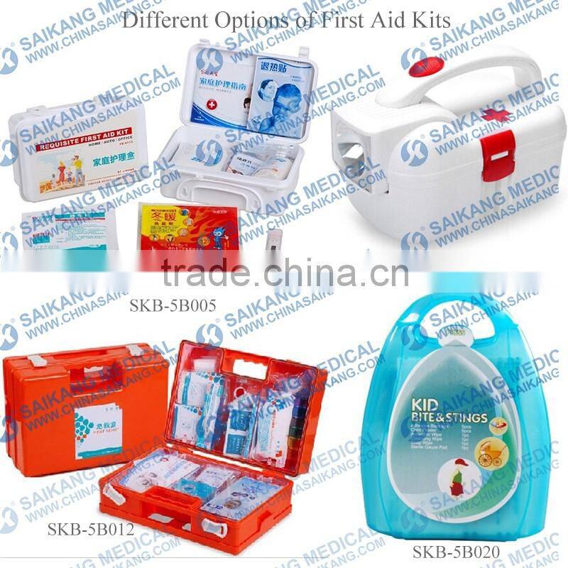 China Manufacturer Beautiful Emergency First Aid Kits