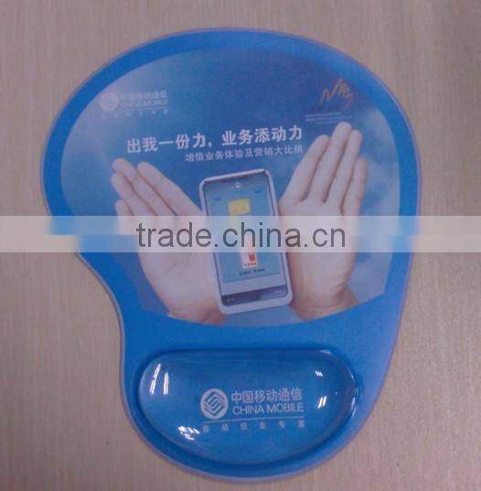 high quality silicon gel wrist support mouse pad