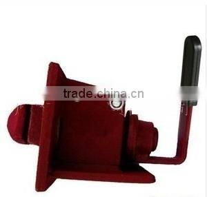 container twist lock for container carrier semi trailer