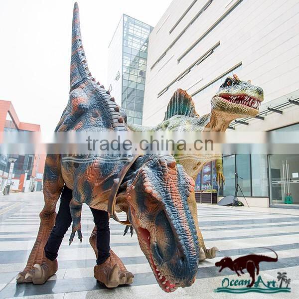 OA4123 Lifelike Realistic dinosaur costume adult for trade assurance