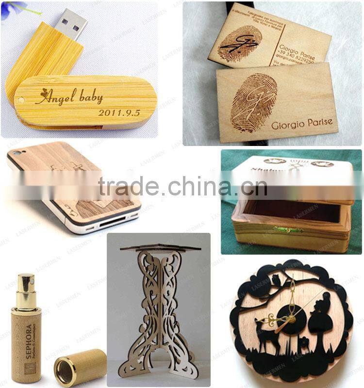China jinan professional co2 laser wood carving machine LM-1390