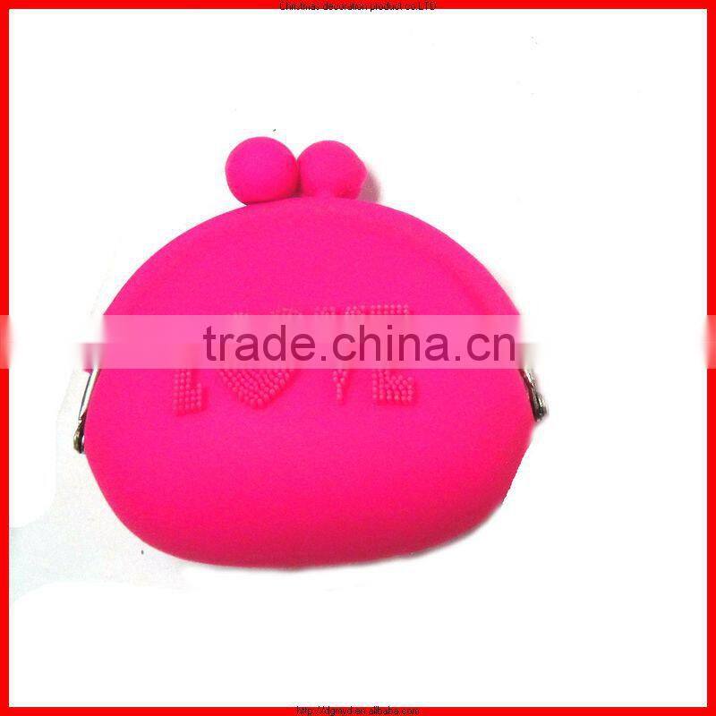 fashionable silicone wallet&economical silicone cosmetic bag&unique coin bag with high quality