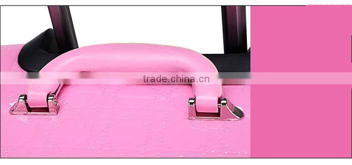 20''24''28'' inch PU travel trolley luggage carry-on suitcase travel trolley bag
