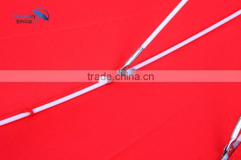 Red Custom Shape Wedding Heart Shape Umbrella