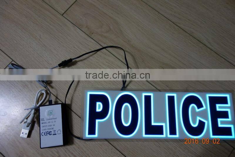 Explosion news!!!Develop production newly DC5V USB charge battery EL inverter