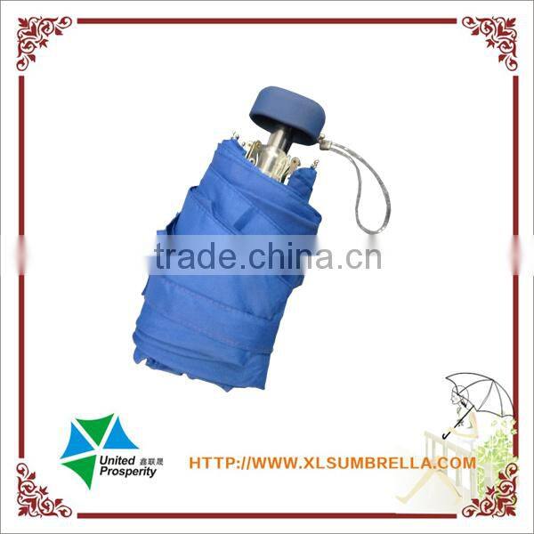 19" folding glass case mini umbrella